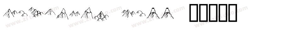 Piedmont Hill字体转换